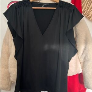 Elegant Black Women's Top